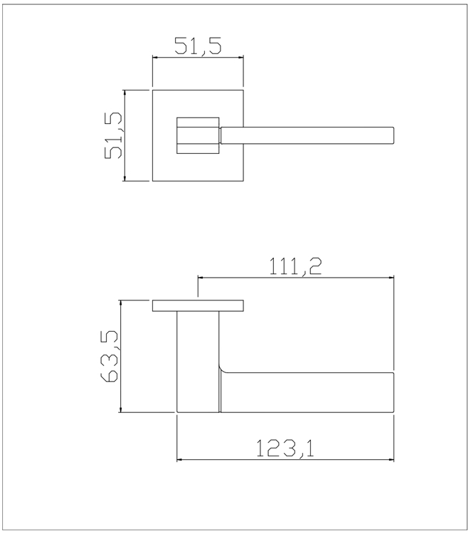 Ручка ADDEN BAU COSMO S-533 BLACK (цвет ЧЁРНЫЙ МАТОВЫЙ)