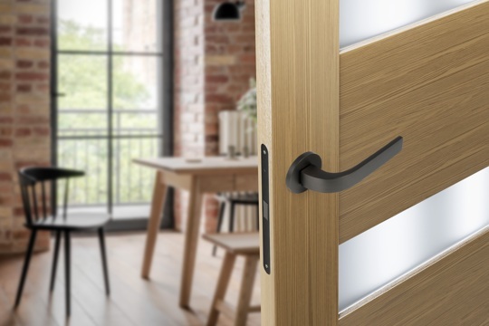 Ручка ADDEN BAU COMET S-483 GRAPHITE (цвет ГРАФИТ)